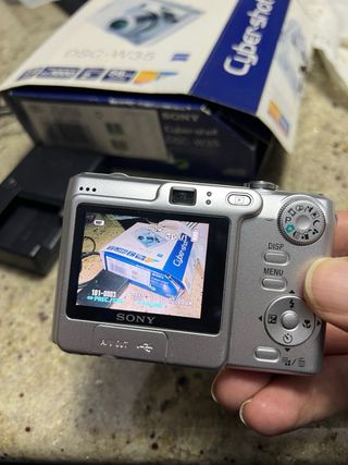 Sony DSC-W35 Fotocamera Digitale Argento