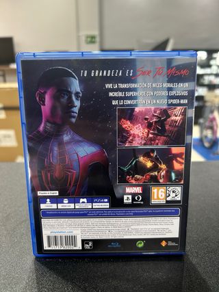 JUEGO PS4 SPIDERMAN MILES MORALES