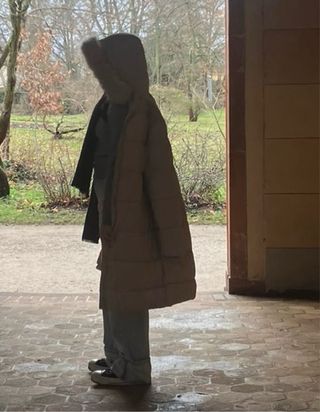 Chaqueta térmica acolchada con capucha