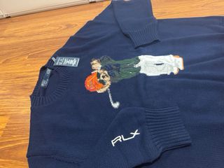 Jersey Polo Ralph Lauren Oso Golfista Azul