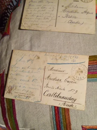 4 Postales Bélicas IGM