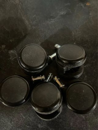 Ruedas Silla Gaming/Oficina (Pack 5)