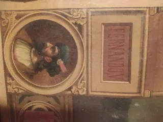 Cuadro antiguo decorativo