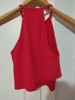 Top rojo Inside talla S