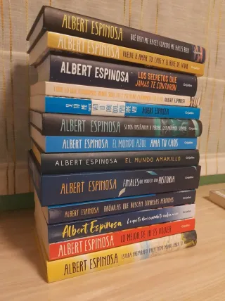 Colección de 14 libros del autor Albert Espinosa