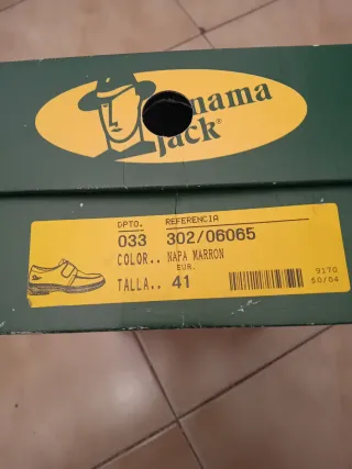Zapatos Panamá Jack Marrones