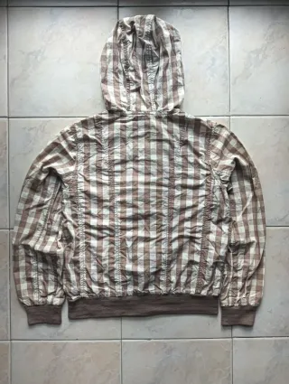 Giubbotto Dickies a quadri beige e marrone