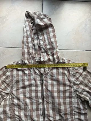 Giubbotto Dickies a quadri beige e marrone