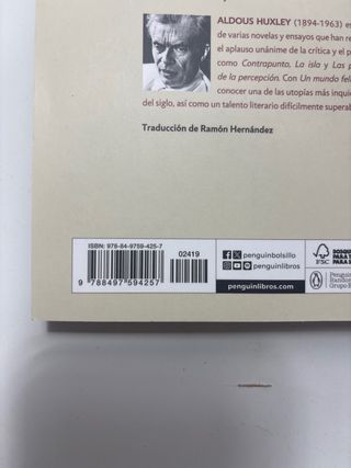 Un mundo feliz / Brave New World (Spanish Edition)