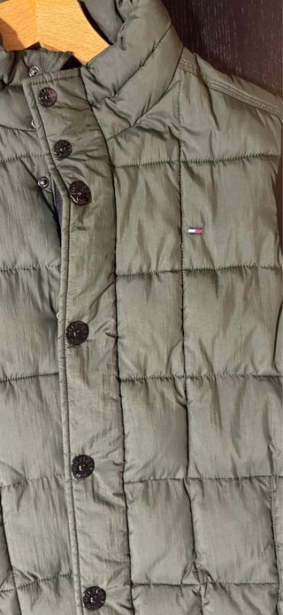 Chaleco plumífero Tommy Hilfiger verde