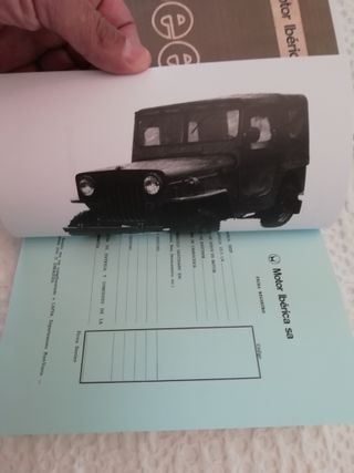 MANUAL DE TALLER JEEP CJ3 VIASA CJ3B PERKINS 4108