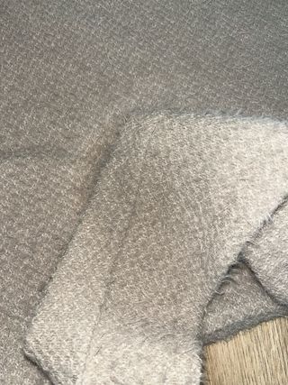 Jersey pelo beige mujer