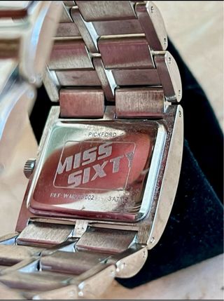 Reloj Miss Sixty Mujer Plata