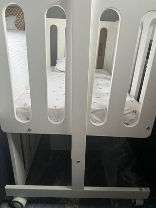 Mini cuna con colchon