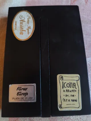 Icono bizantino de la Virgen y el Niño