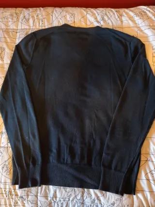 Jersey de pico Zara Negro M Vintage