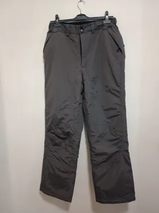 Pantalones y chaqueta de esquí gris ✅