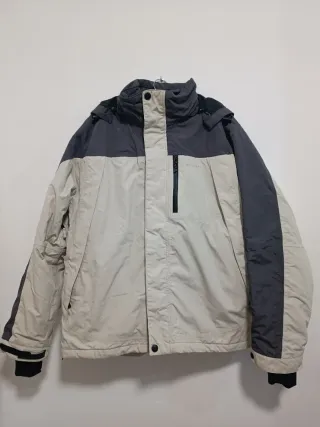 Pantalones y chaqueta de esquí gris ✅