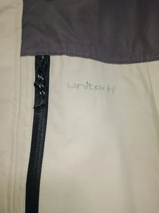 Pantalones y chaqueta de esquí gris ✅