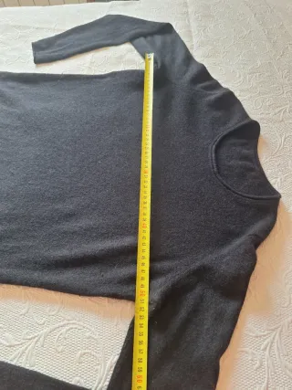 Jersey 100% Cachemira Negro