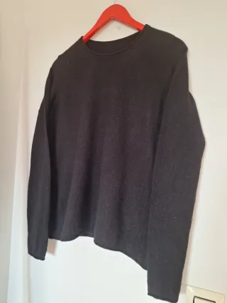 Jersey 100% Cachemira Negro