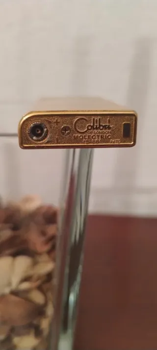 Accendino Colibri Dorato Vintage Gioiello