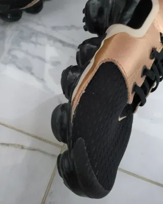 Zapatillas Nike Air Vapormax Negro Dorado