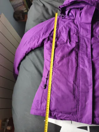 Cazadora de nieve mujer morada