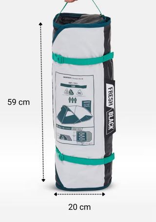 Tienda campaña Quechua 3P MH100 XL F&B