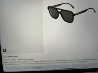 Gafas de sol aviador unisex negras.HARPER&NEYER