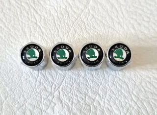 Tapones de Valvula para Neumaticos Llantas Skoda
