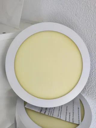 Aplique LED Techo Gris y Blanco