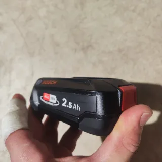 Amoladora Bosch advanced grind 18v + batería+disco