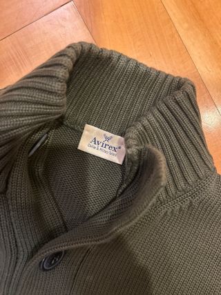 Chaqueta Avirex punto verde militar Talla M