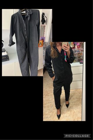 Mono denim One Teaspoon negro sin estrenar