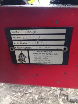 Cuba cisterna purín 6000L Galagri