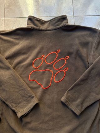 Forro Polar Jack Wolfskin Marrón