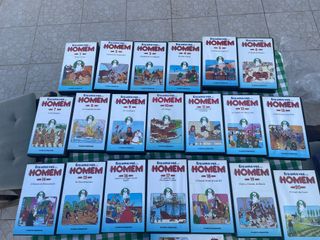 Coleção VHS Era uma vez... o Homem (26 volumes)