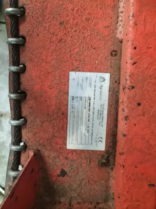 Desbrozadora de cadenas 1.30mt