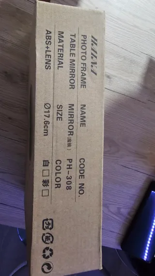 Marco espejo con luz LED