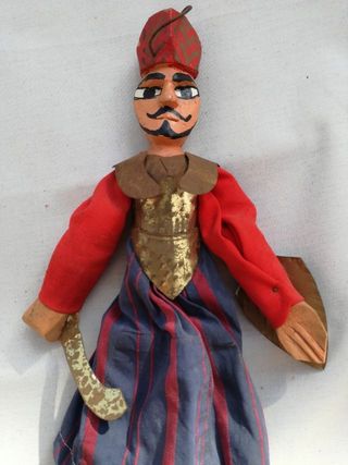 Marioneta Guerrero Turco 35 cm