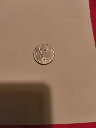 Moneda 5 centavos 2016 D