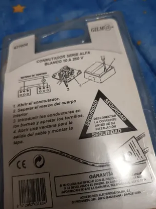 Interruptor Gilma Nuevo