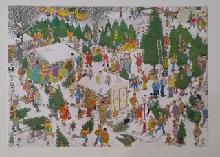 2 Puzzles de 1000 Piezas - Jan van Haasteren