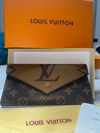 Portafogli Louis Vuitton donna marrone e nero