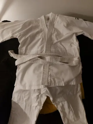 Kimono Decathlon 130cm Blanco