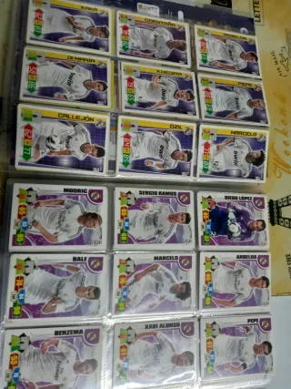 Cromos R.Madrid: Casillas, Marcelo, Kaka, etc.
