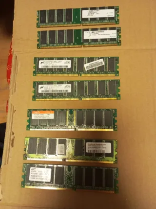 Tarjetas de Memoria RAM Hynix y Samsung