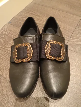 Zapatos Fallero Negros Talla 36