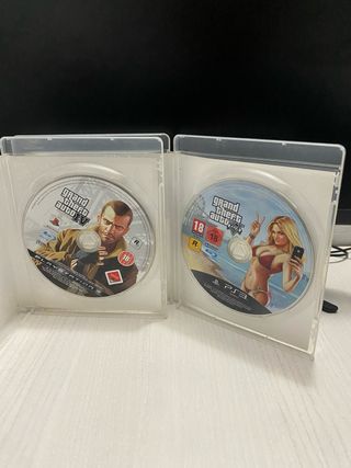 Lote GTA V + GTA IV PS3 Usados